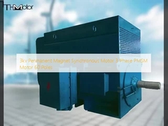 3 কেভি স্থায়ী চুম্বক সিঙ্ক্রোন মোটর 3 ফেজ পিএমএসএম মোটর 60 মেরু