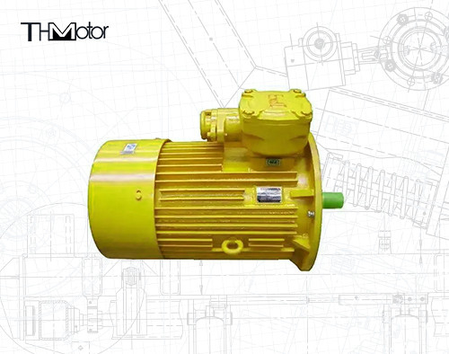 380-440V IMB3 অগ্নিরোধী বৈদ্যুতিক মোটর -15°C থেকে 40°C পরিবেষ্টিত তাপমাত্রা 200 KW