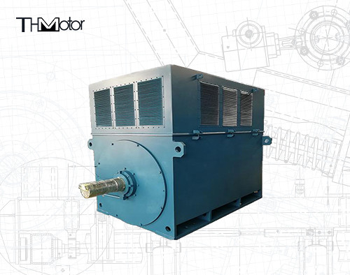 YPKK 900kw থ্রি ফেজ অ্যাসিনক্রোন ইলেকট্রিক মোটর উচ্চ ভোল্টেজ 8p10p 12p