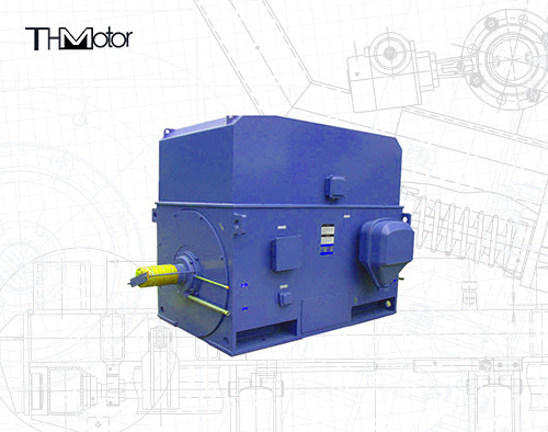 ড্রাফ্ট ফ্যানের জন্য 3KV 6KV 10KV YKK থ্রি ফেজ এসি মোটর IP54 IP44