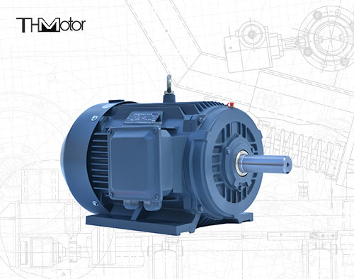 আইপি 54 / আইপি 55 ভোল্টেজ ডিসি মোটর 4/6 মেরু 0.4-75kw পাওয়ার খালি শ্যাফ্ট গতি 1000 - 3000rpm