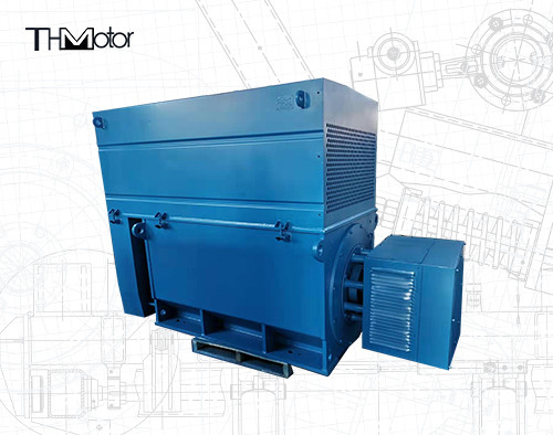 ব্লোয়ার 10kv 50hz এর জন্য 2500kw থ্রি ফেজ অ্যাসিঙ্ক্রোনাস হাই ভোল্টেজ ইলেকট্রিক মোটর