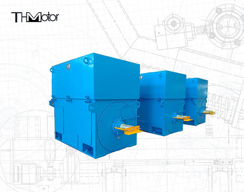 YPRKS 10kV 6kv হাই ভোল্টেজ অ্যাসিঙ্ক্রোনাস মোটর 3 ফেজ