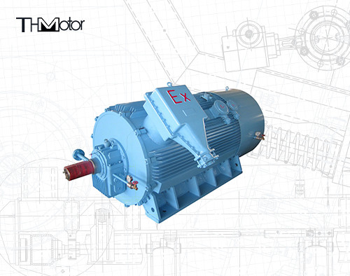 পাম্প 3 ফেজ বিস্ফোরণ প্রমাণ সহ 3600rpm IE2 ফ্লেমপ্রুফ বৈদ্যুতিক মোটর