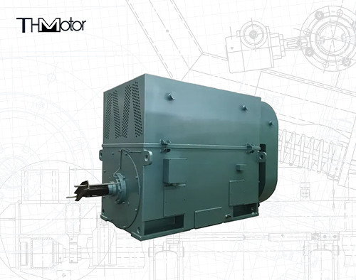 6000v-11000v ভোল্টেজ উচ্চ ভোল্টেজ বৈদ্যুতিক মোটর 400-6000kw এবং 50Hz ফ্রিকোয়েন্সির পাওয়ার রেঞ্জ সহ